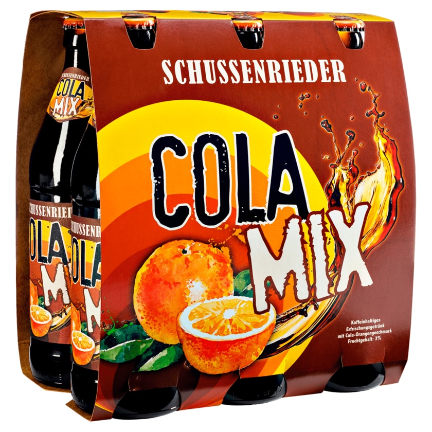 Schussenrieder Cola Mix 6x0,5l